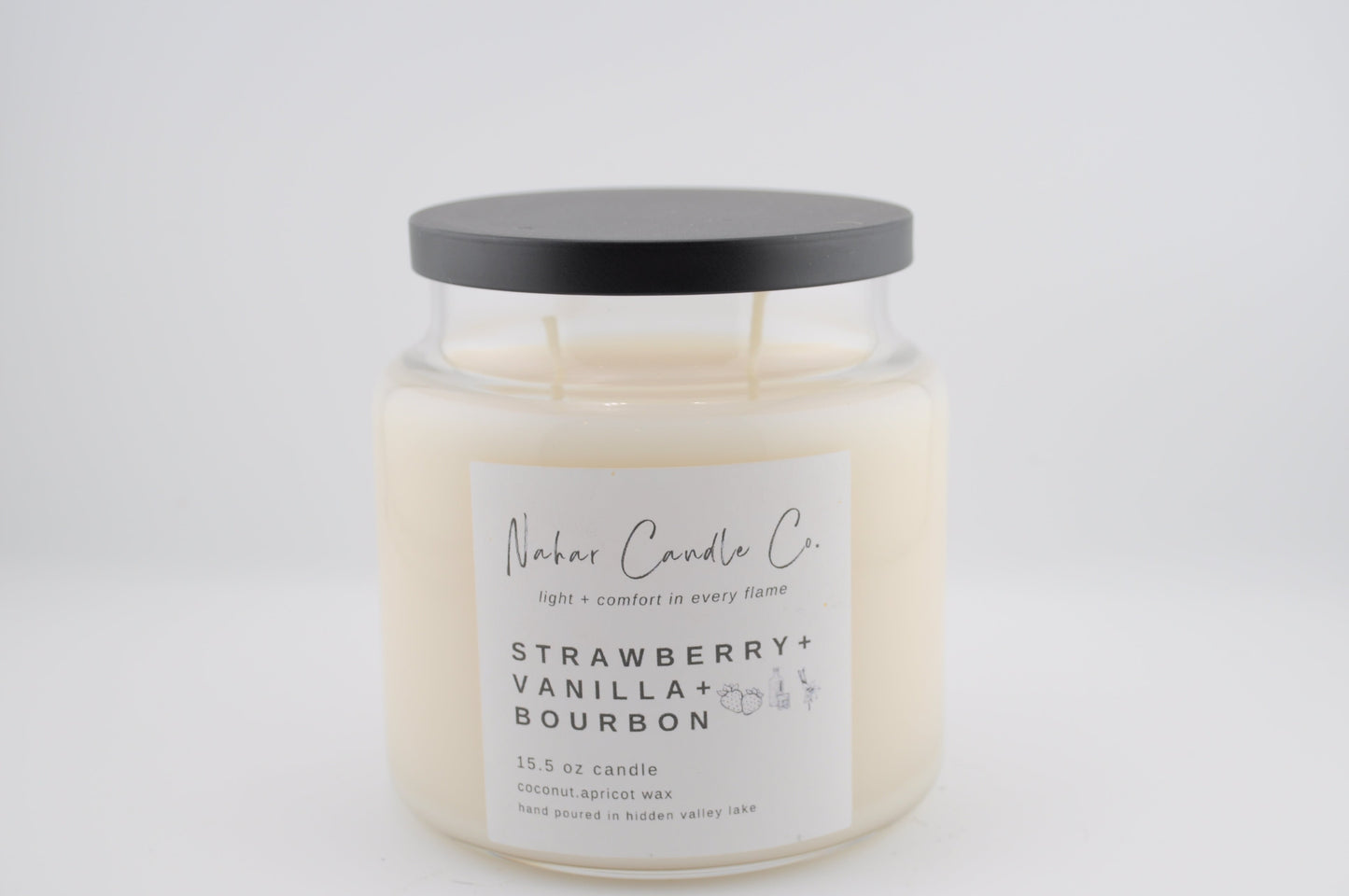 Strawberry +Vanilla + Bourbon