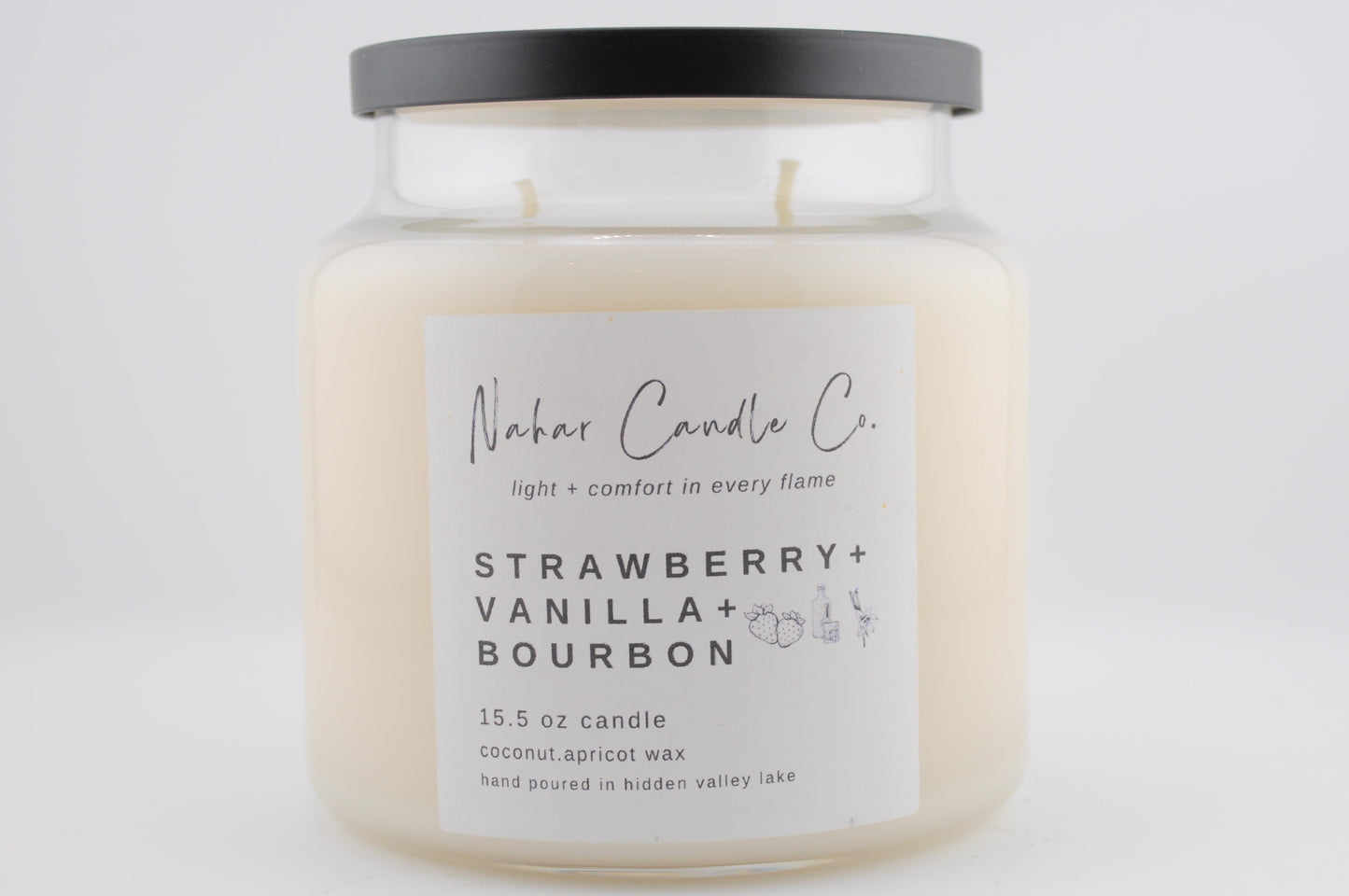 Strawberry +Vanilla + Bourbon